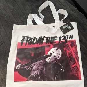 Friday the 13th tote bag